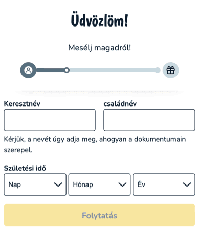 Registration at Vlad casino